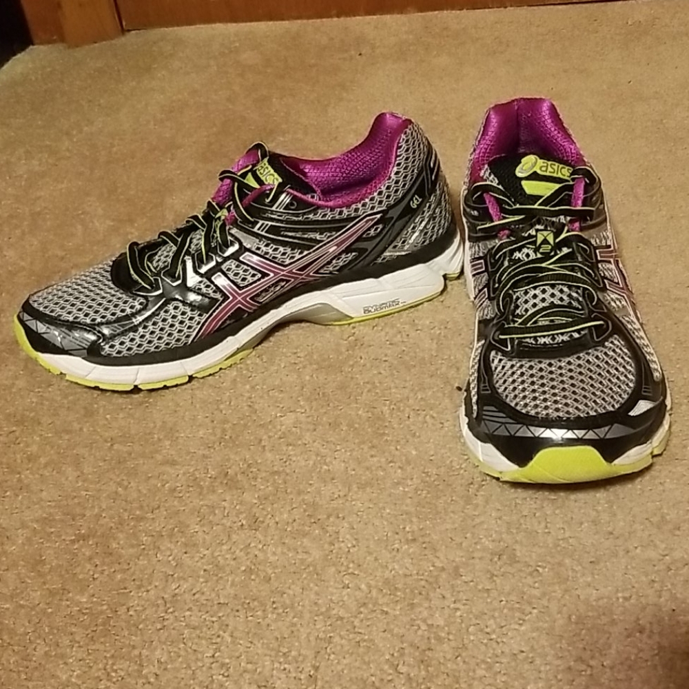 Asics Women's GT-2000 2 Running Shoes Black/Orchid
